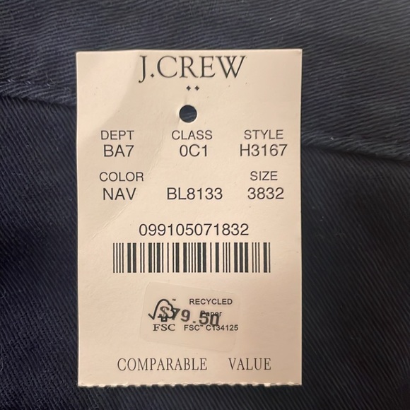 J. Crew Slim Flex Chinos Slim Fit W38 L32 - Picture 5 of 7